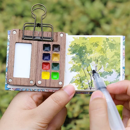 Mini Watercolor Painting Set