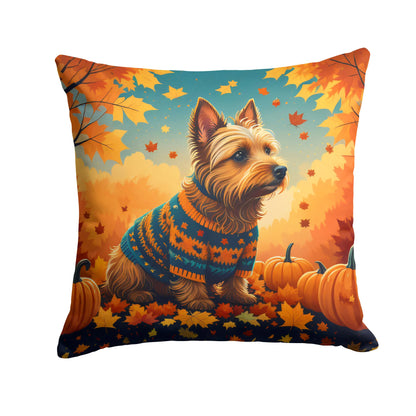 Australian Terrier Terrier Fall Throw Pillow