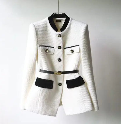 Mid-length Waist Slimming Overcoat