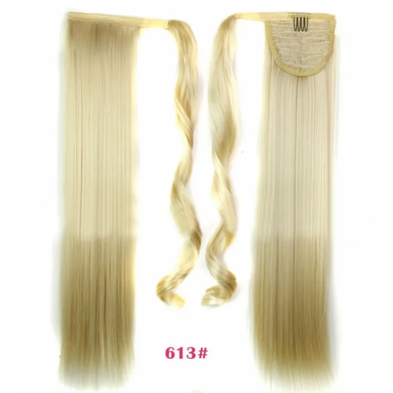 Synthetic Long Straight Wrap Around Hair Extension