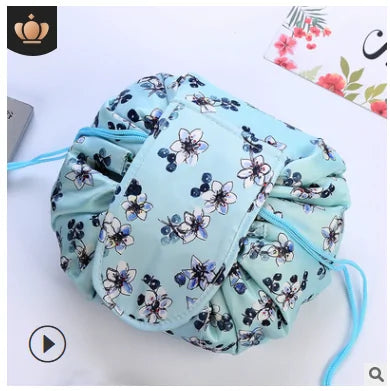 Cosmetic Bag Professional Drawstring Makeup Case