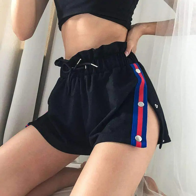 Damen Mädchen Sommer Sport Shorts