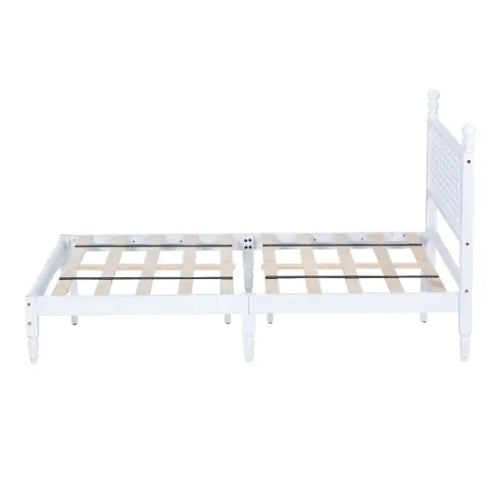 Solid Rubberwood Bed