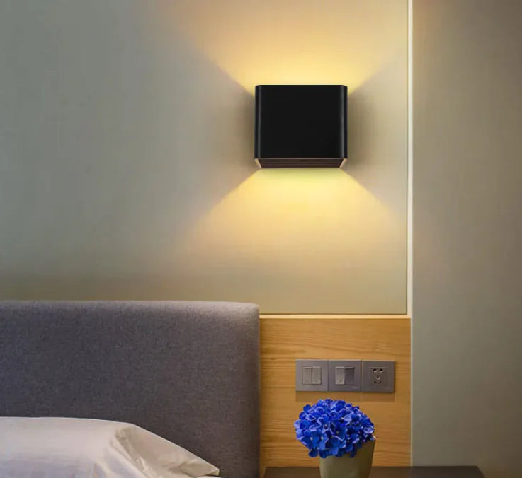 Rechargeable Bedroom Bedside Wall Lamp