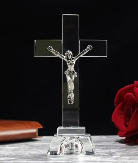 Crystal Cross Ornaments