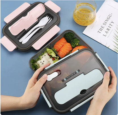 Microwaveable Plastic Bento Box