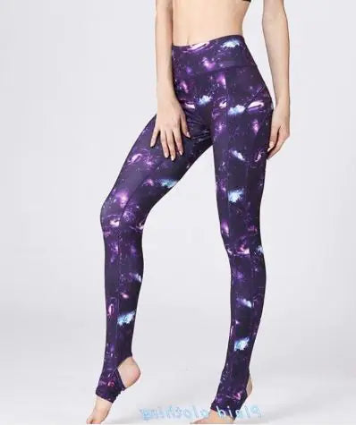 Print women's yoga pants