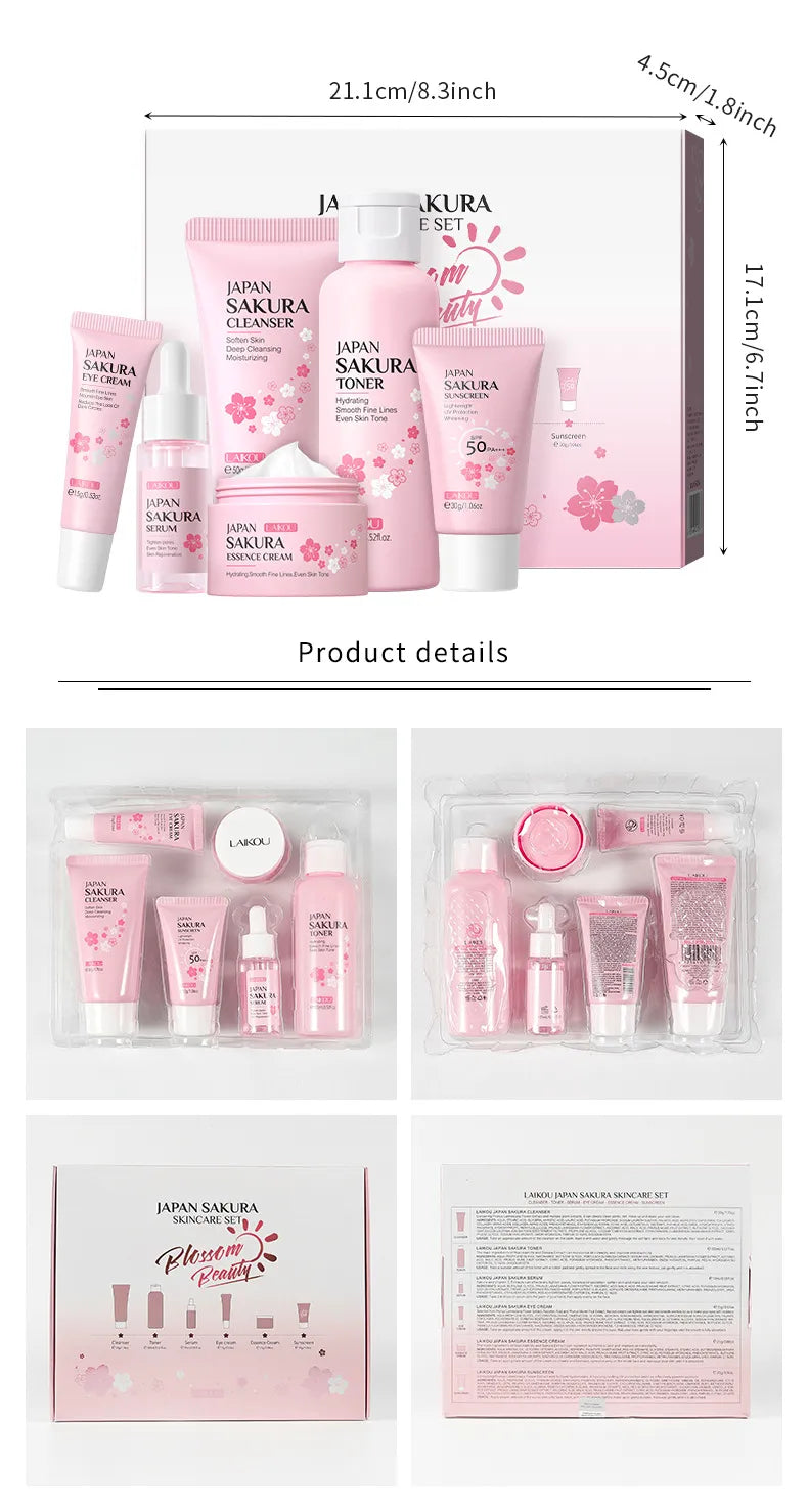 Japan Sakura Skin Care Set