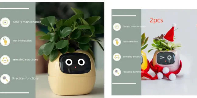 SmartGrow Planter – AI Expressions & Sensors