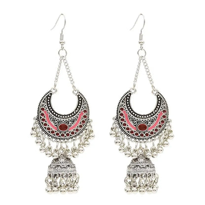 Egypt Vintage Silver Alloy Earrings for Women