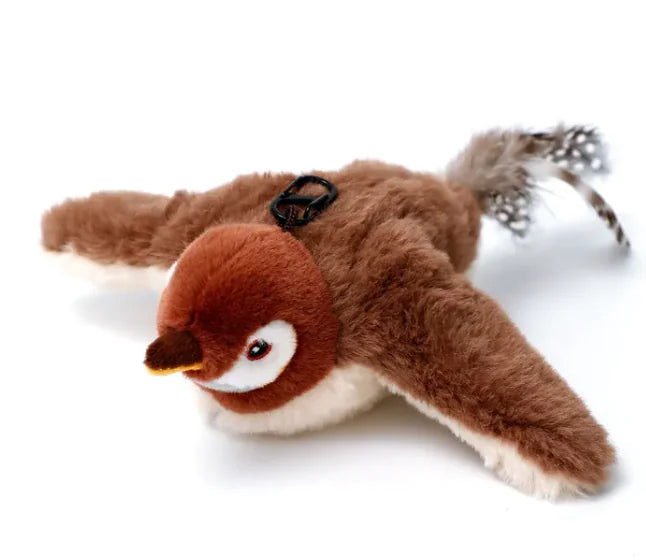 Winged Bird & Fish Sound Plush Toy