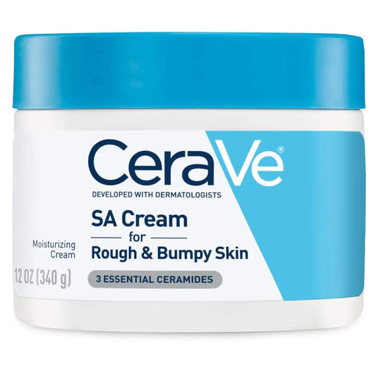 CeraVe Moisturizing Cream with Salicylic Acid | Exfoliating Body Cream with Lactic Acid, Hyaluronic Acid, Niacinamide, and Ceramides | Fragrance Free & Allergy Tested | 12 Ounce 12 Ounce (Pack of 1)