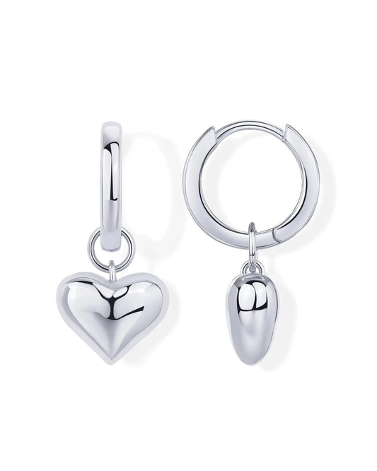 Love Pendant Sweet Cute Women's Earrings