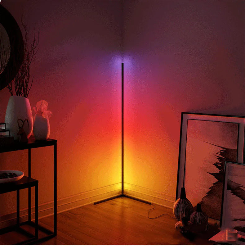 Nordic RGB Corner Floor Lamp Modern Simple