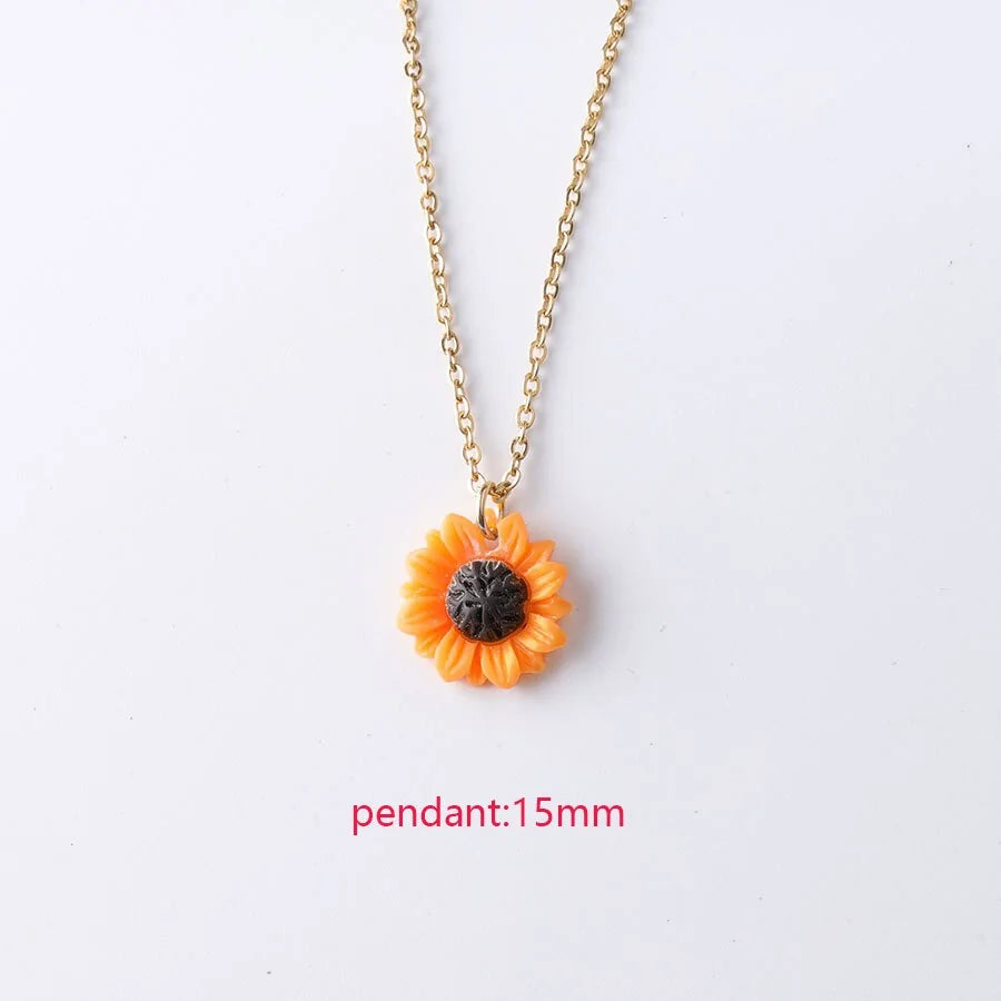 Sunflowers Necklace