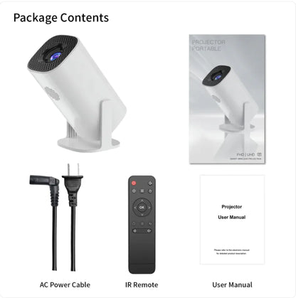 Portable 4K Household Projector