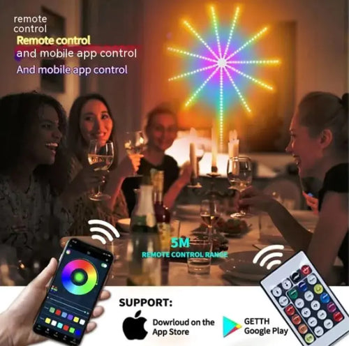 Led Magic Color Bluetooth Voice-activated Music Ambience Light