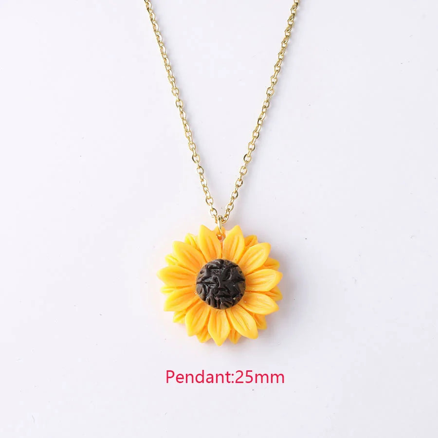 Sunflowers Necklace