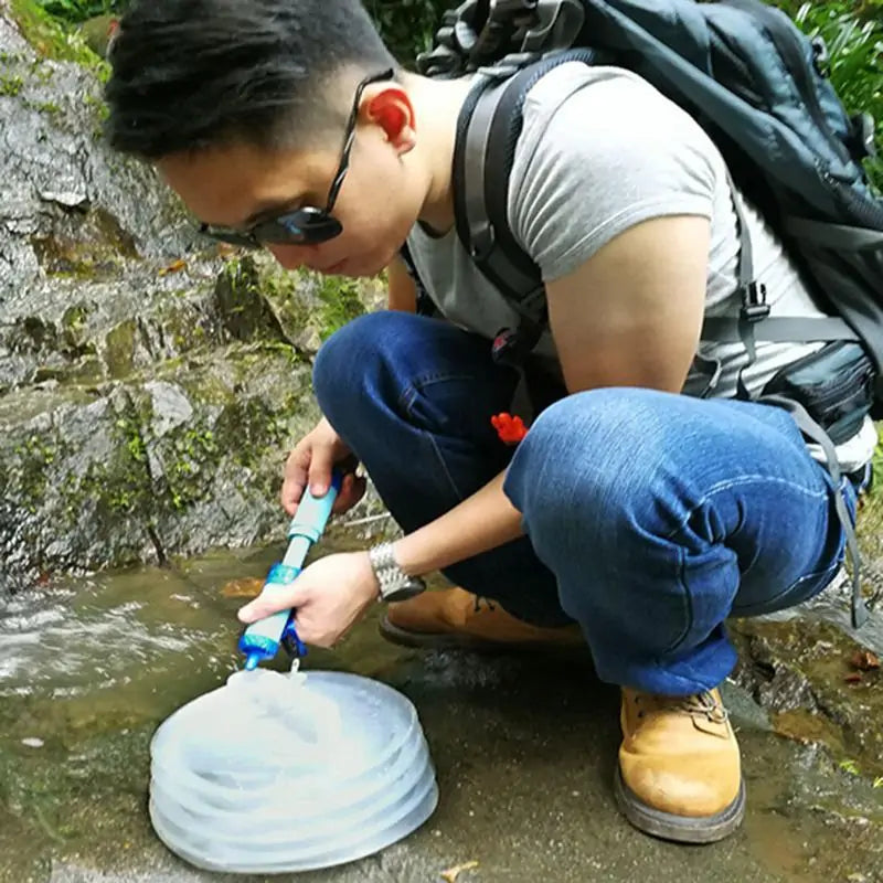 Tragbarer Outdoor-Wasserreiniger