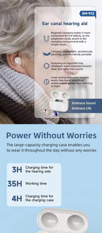 Cross-Border Digital Hearing Aid with Mobile Charging