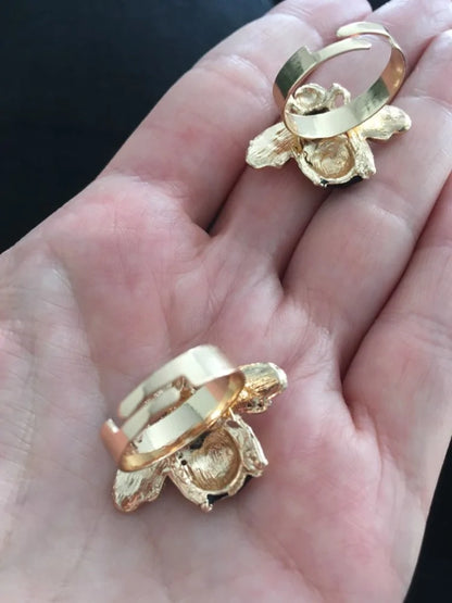 Bee Brooch Ring