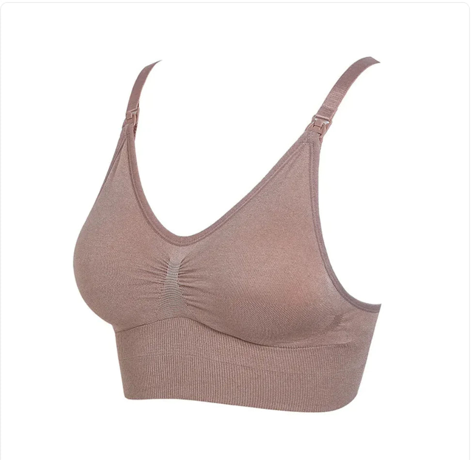 Front-Opening Wireless Nursing Bra