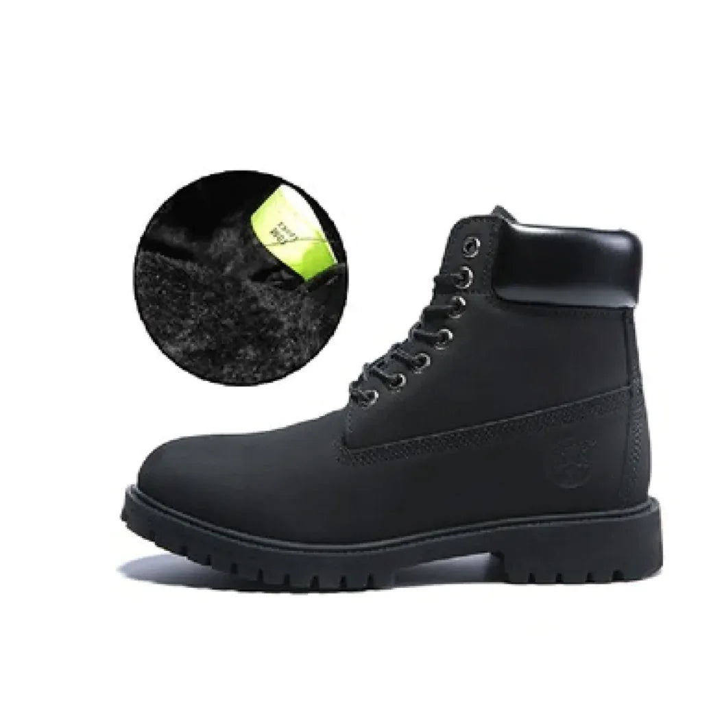 Men's Matte Leather Boots