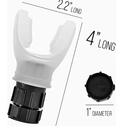 Breathing Trainer Respirator Equipment Lung Mouthpiece