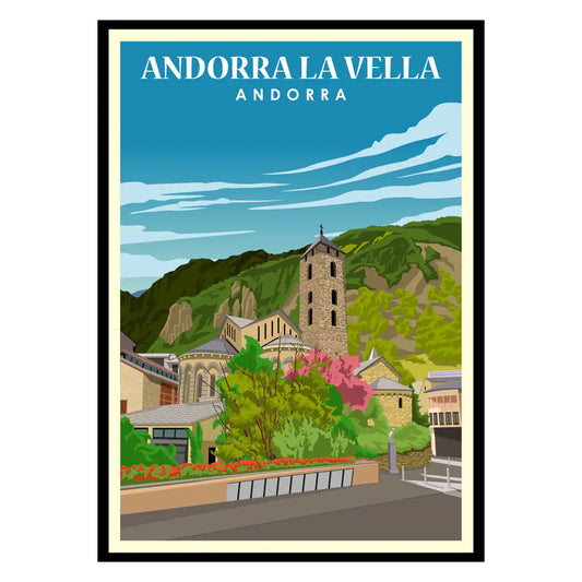 Andorra la Vella Poster