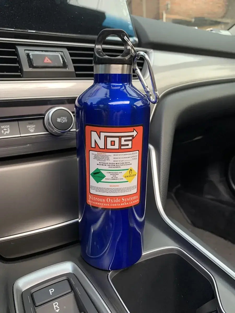 Car NOS Nitrogen Water Bottle