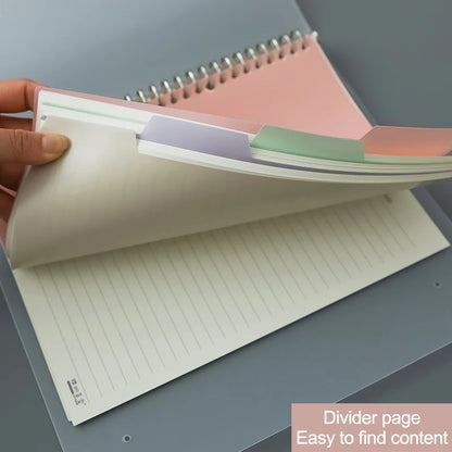 Transparent Binder Notebook