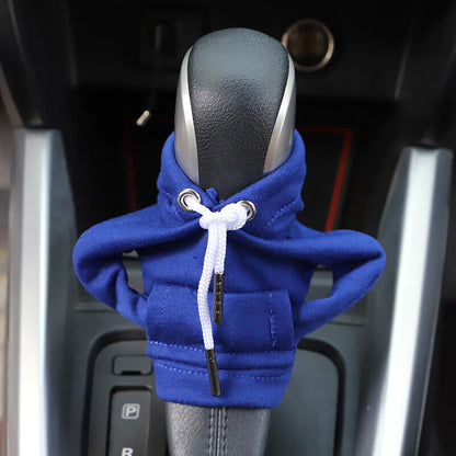 Car Gear Shift Cover Mini Hoodie Gear Shift Cover for Car Shifter Interior Trim