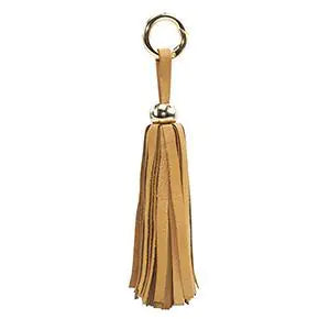 Leather Tassel - Pollen/Gold