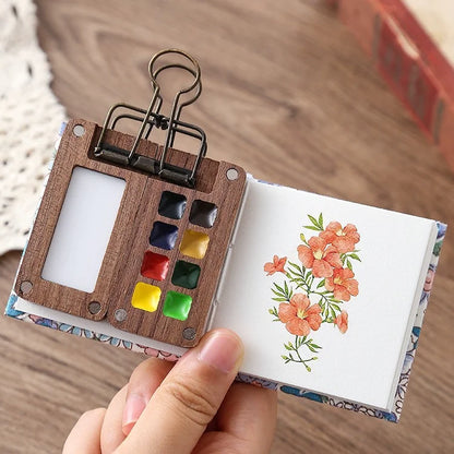 Mini Watercolor Painting Set