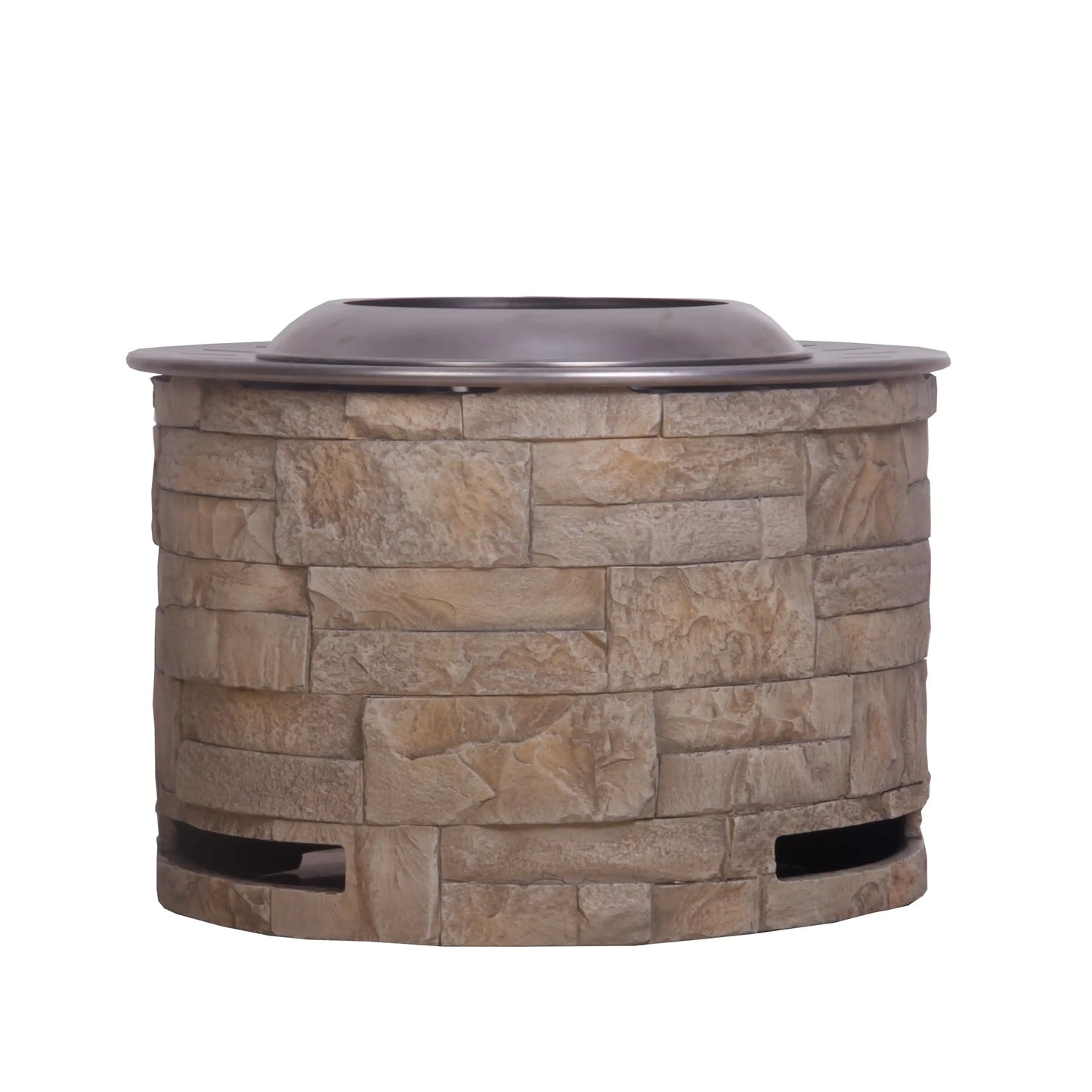 Stackstone Look Smokeless Firepit With Wood Pellet Twig Wood As The Fuel