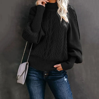 Women's New Style Medium Neck Sweater