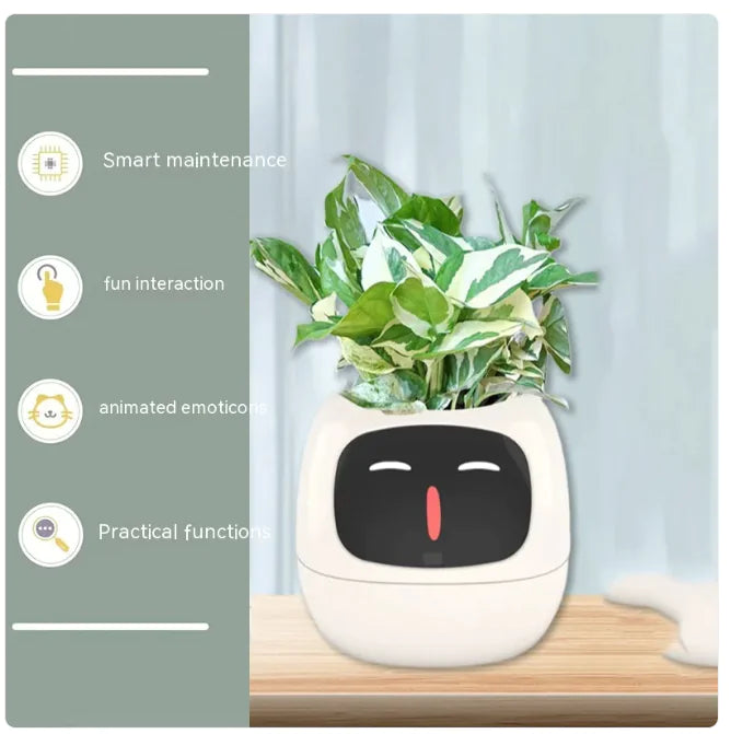 SmartGrow Planter – AI Expressions & Sensors