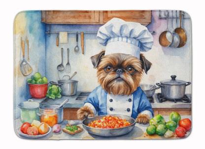 Brussels Griffon The Chef Memory Foam Kitchen Mat