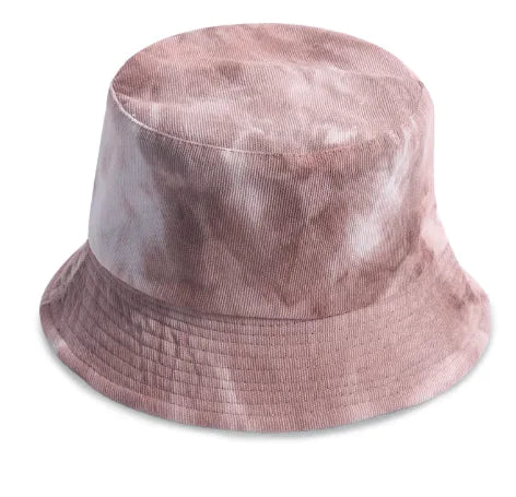 Corduroy Tie-Dye Fisherman Hat