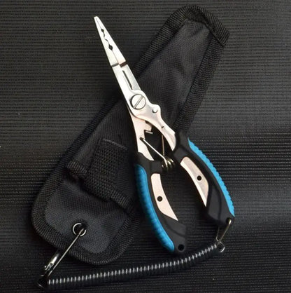 Medium Straight Mouth With Hook Multifunctional Fishing Pliers