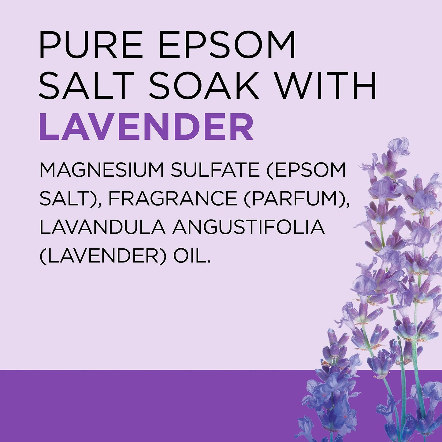 Dr Teal's Epsom Salt Soaking Solution, Soothe & Sleep, Lavender, 3lbs (Packaging May Vary) (Pack of 2) 48 Ounce (Pack of 2)