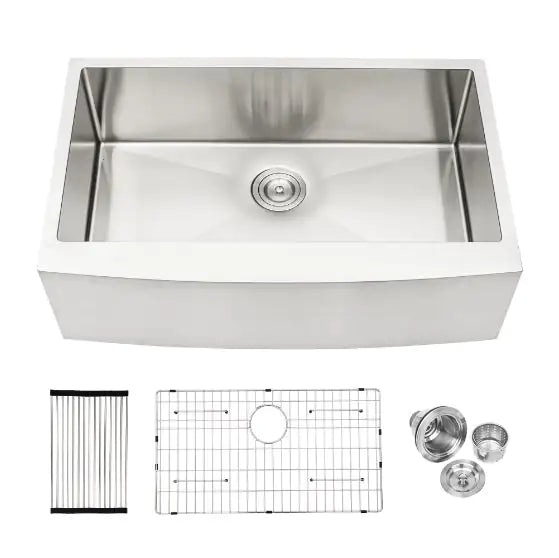 Stainless Steel Apron Front Farmhouse Sink - Prohibited On Amazon