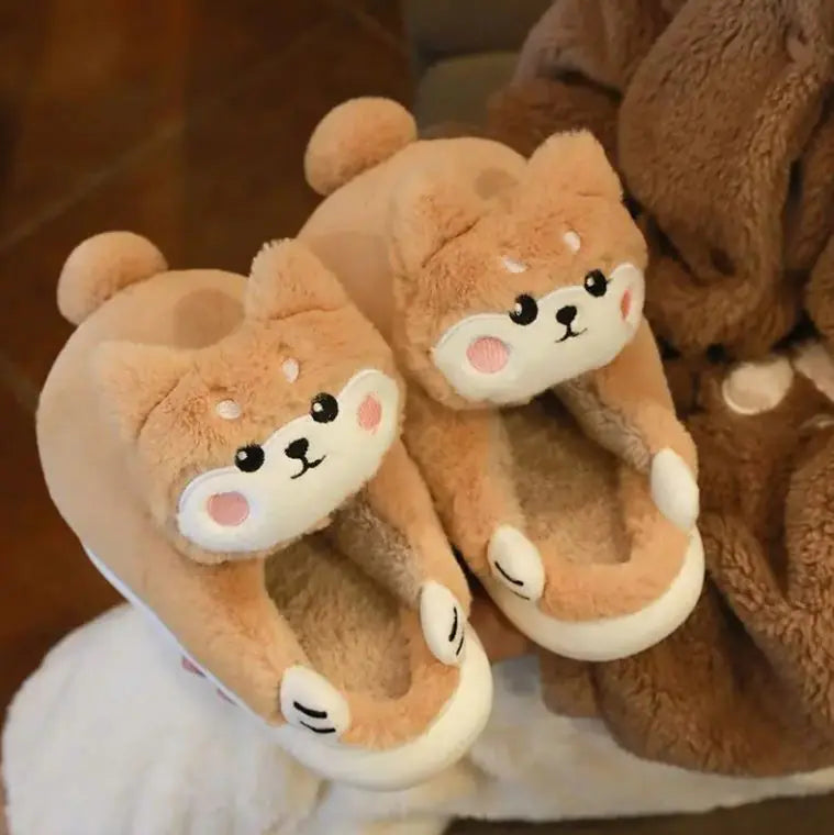 Female Winter Household Indoor Cotton Slippers