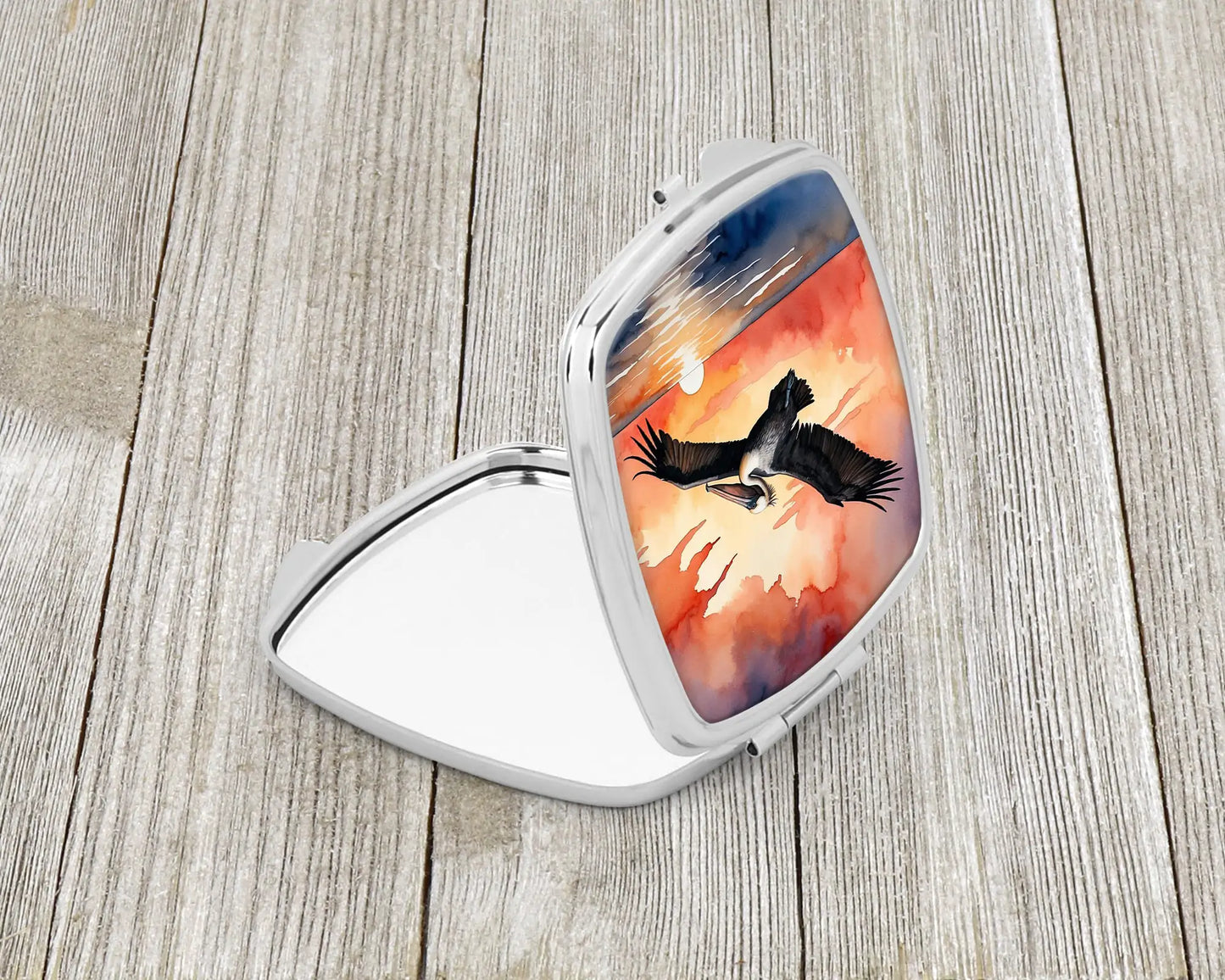 Pelican Fiery Sunset Compact Mirror