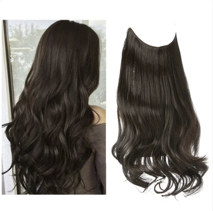 Long Curly High-Temperature Fiber Wig Set