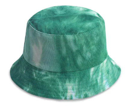 Corduroy Tie-Dye Fisherman Hat