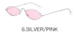 Narrow Small Round Sunglasses