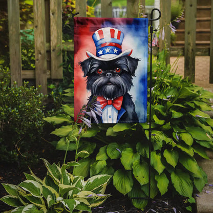 Affenpinscher Patriotic American Garden Flag