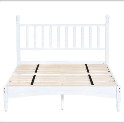 Solid Rubberwood Bed