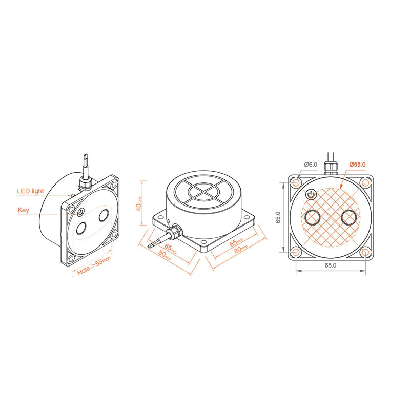 Wireless Water & Fuel Level Sensor